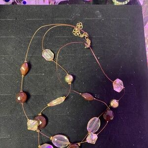 Elegant Multi-Color Beaded Necklace